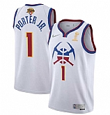 Men's Denver Nuggets #1 Michael Porter Jr. White 2023 Finals Earned Edition Stitched Basketball Jersey,baseball caps,new era cap wholesale,wholesale hats